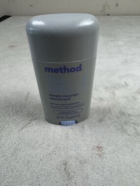 Method Simply Nourish Deodorant Coconut Rice Milk Shea Butter 2.65 oz